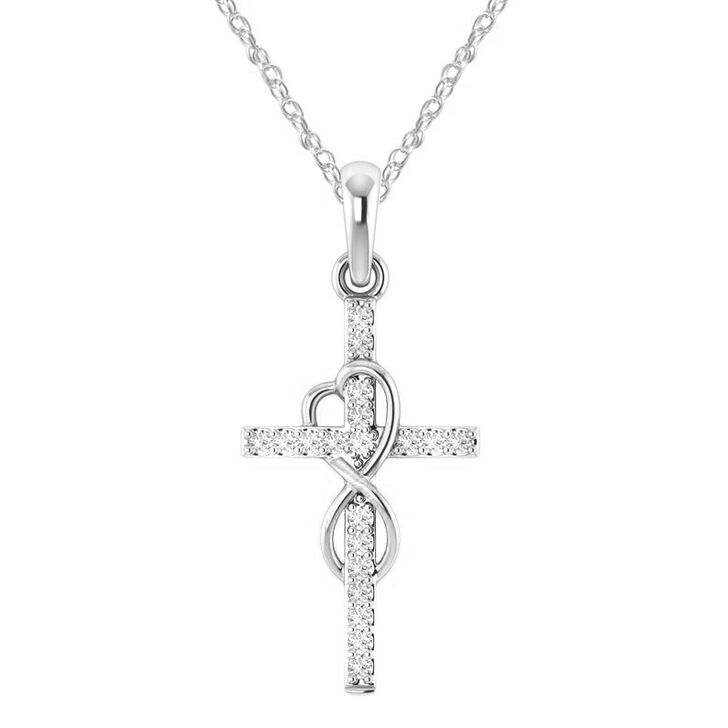 fashion cross necklace #N055-N056