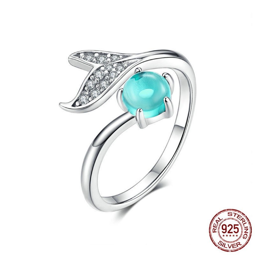 S925 sterling silver gem ring #YSG054-YSG062