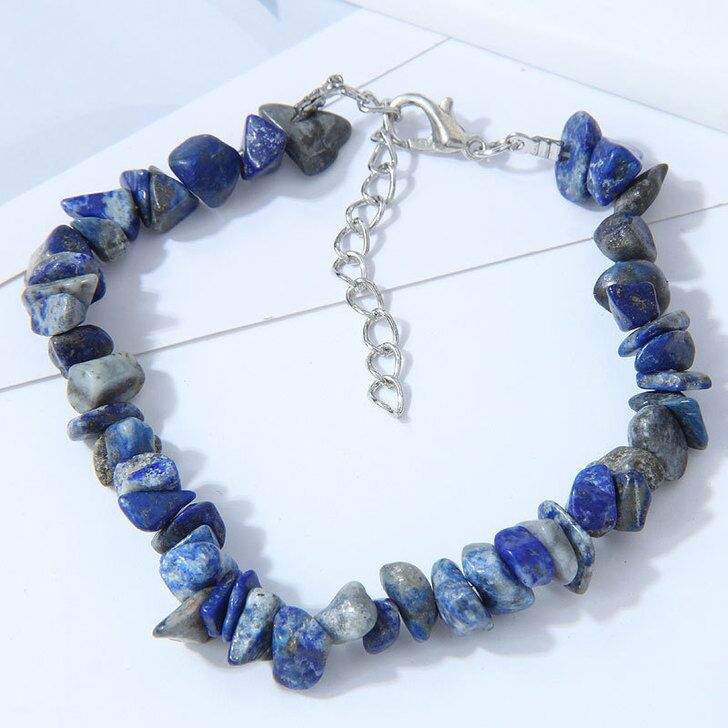 Scallop wind gravel bracelet B206