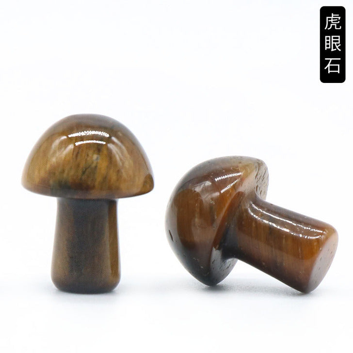 2cm mini mushroom crystal decorations