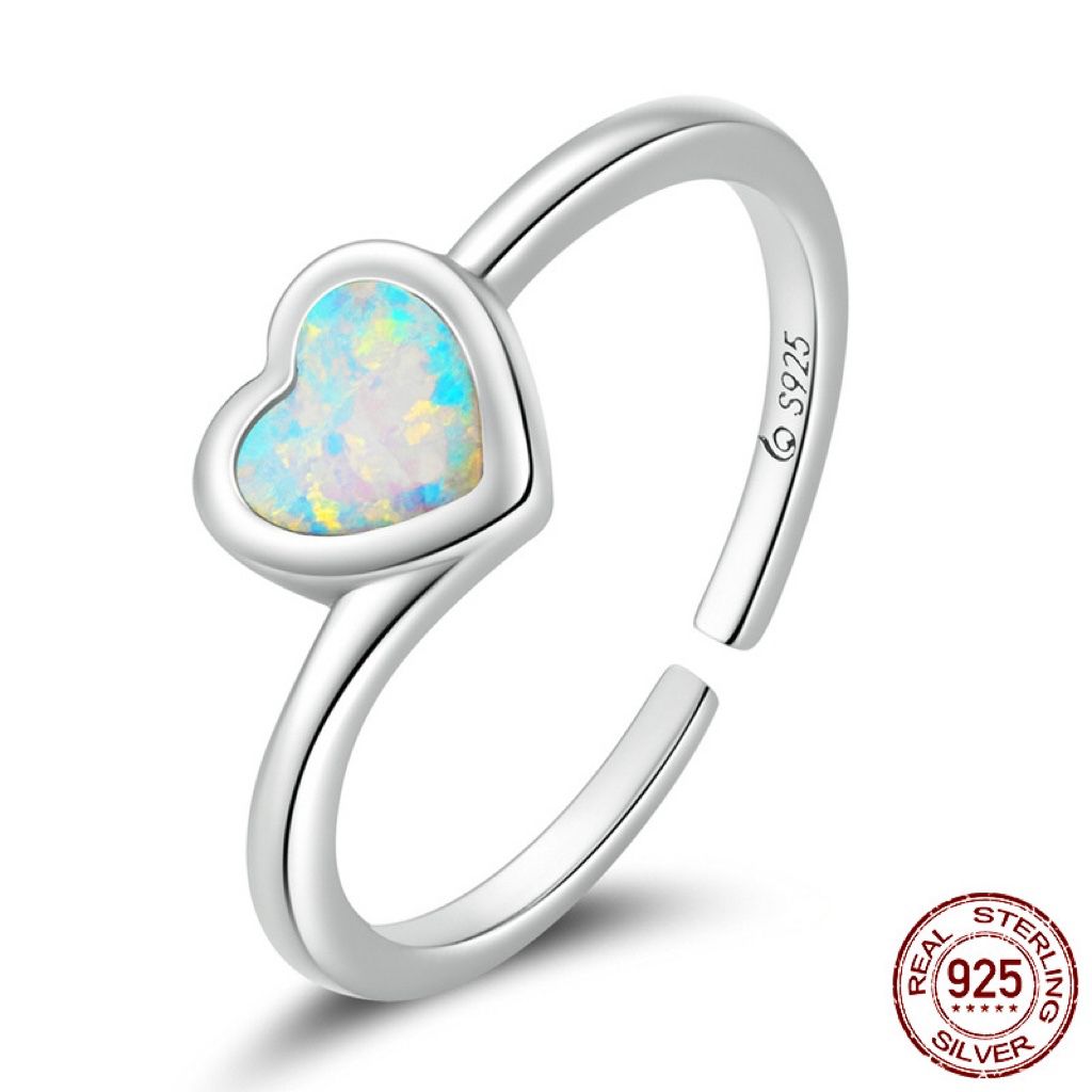 S925 sterling silver gem ring  #YSG018-YSG026