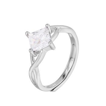 S925 sterling silver gem ring SSG619-SSG622