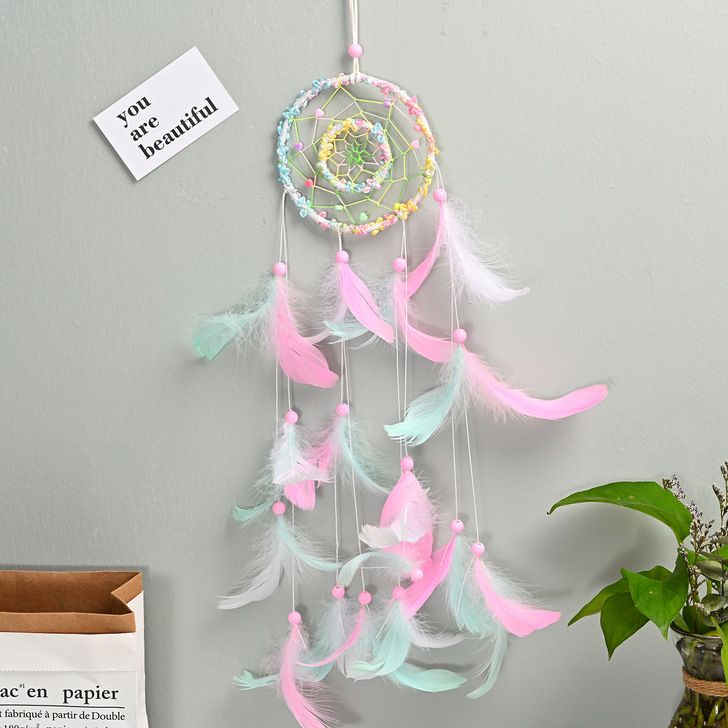 dreamcatcher   feather cather wall hanging decorations #DC061-DC072