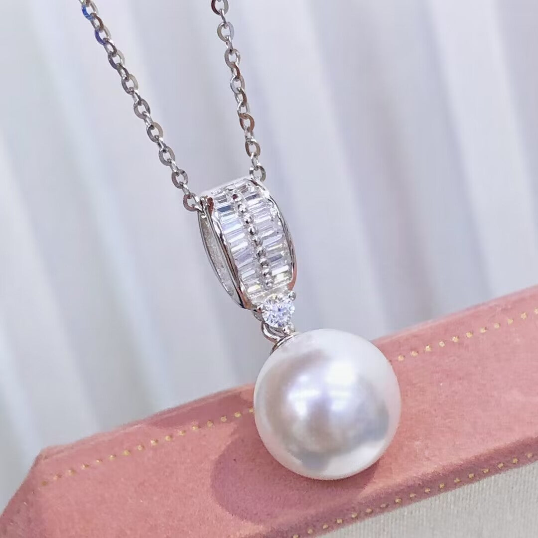 Sterling Silver S925 Pearl pendant Setting SZP010-018