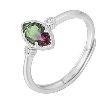 S925 sterling silver gem ring SSG239-SSG246