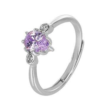 S925 sterling silver gem ring SSG338-SSG339