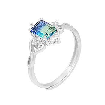 S925 sterling silver gem ring SSG631-SSG645