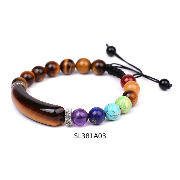 Colorful woven bracelet B201