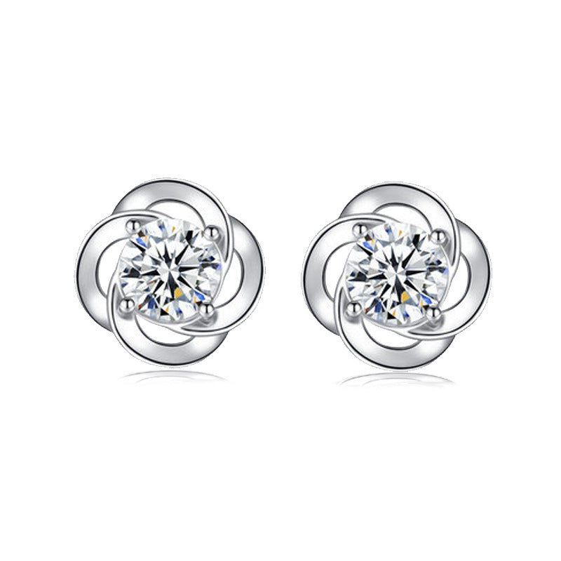 Sterling Silver S925 Earrings JLE019-JLE027