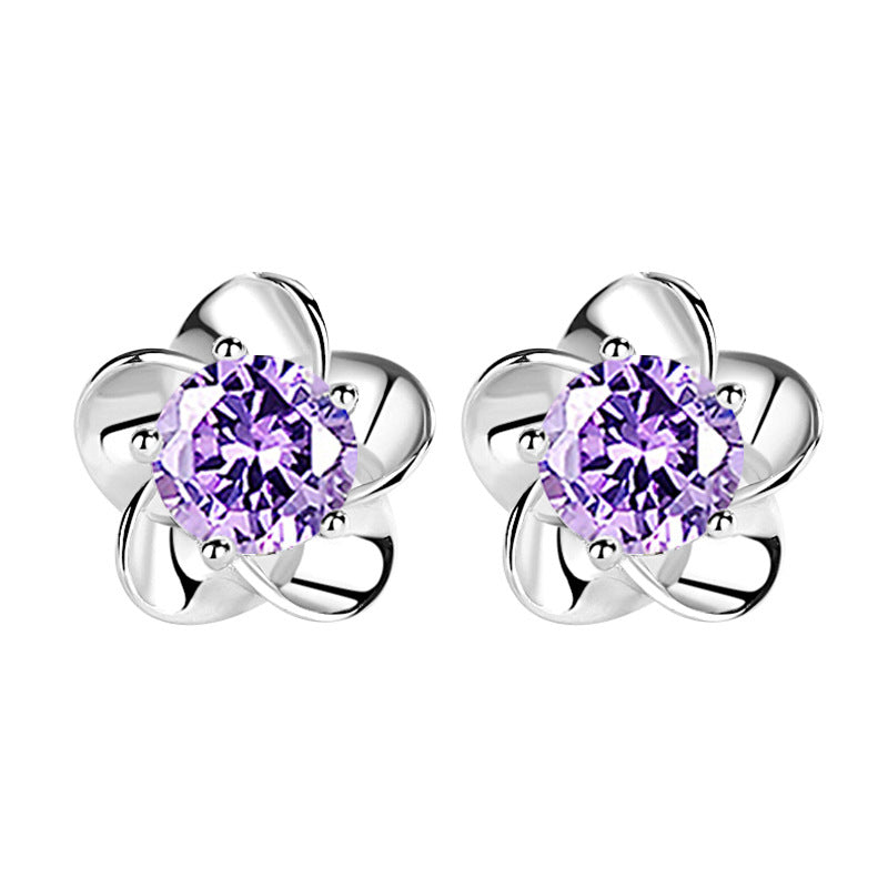 Sterling Silver S925 Earrings JLE028-JLE036