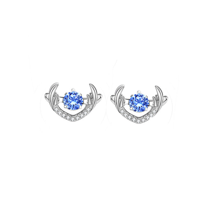 Sterling Silver S925 Earrings JLE055-JLE063