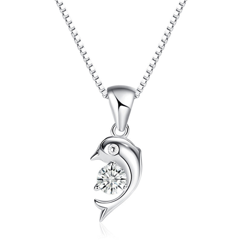 Sterling Silver S925 Gem Pendant  SLP010-SLP018