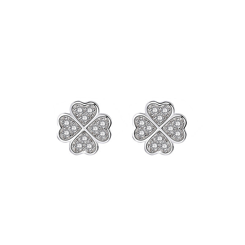 Sterling Silver S925 Gem Earring  SLE073-SLE081