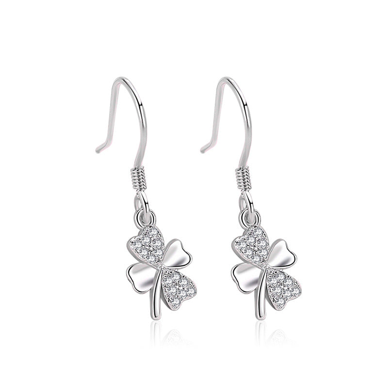 Sterling Silver S925 Gem Earring  SLE082-SLE090