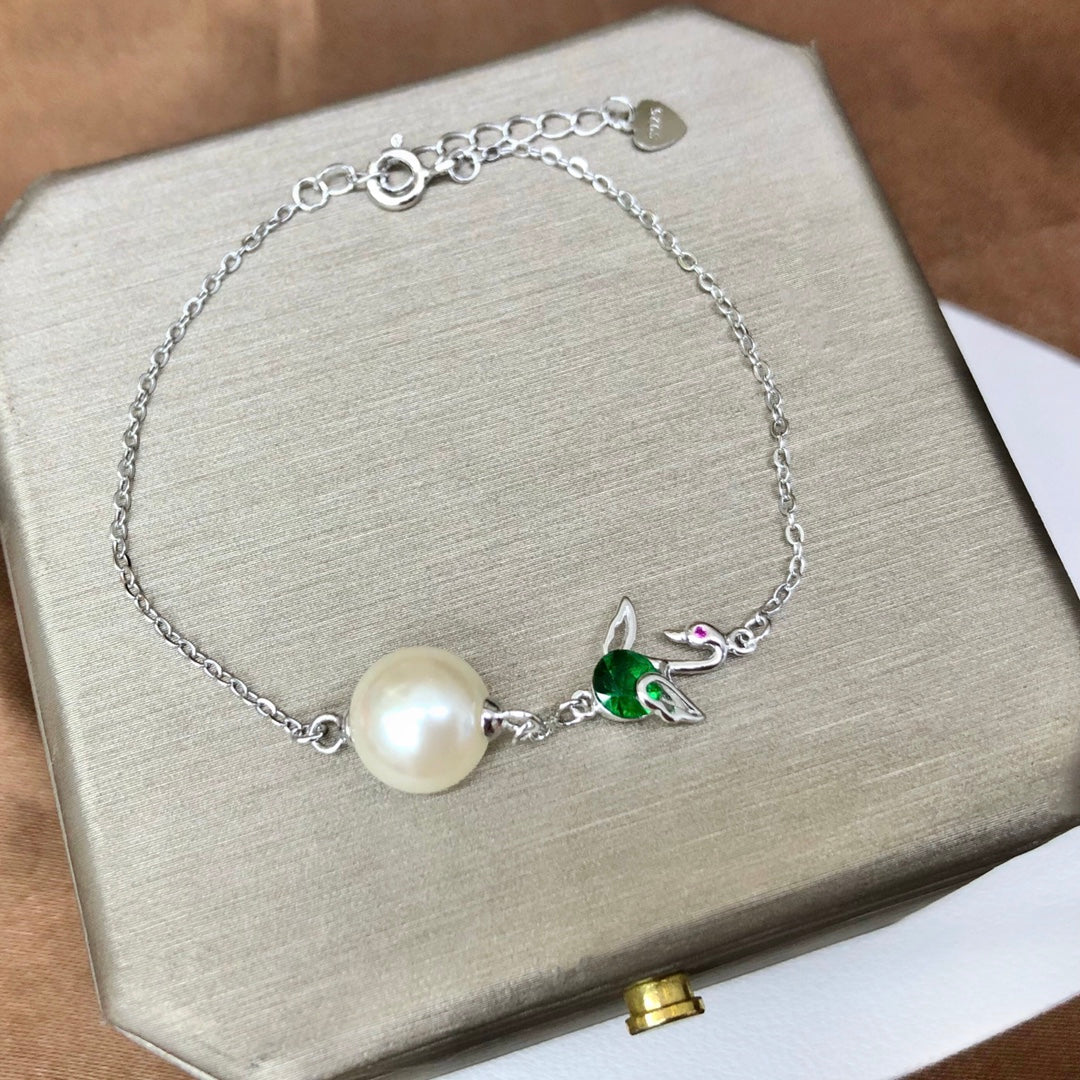 Sterling Silver S925 Pearl bracelet Setting SZ037-SZ045