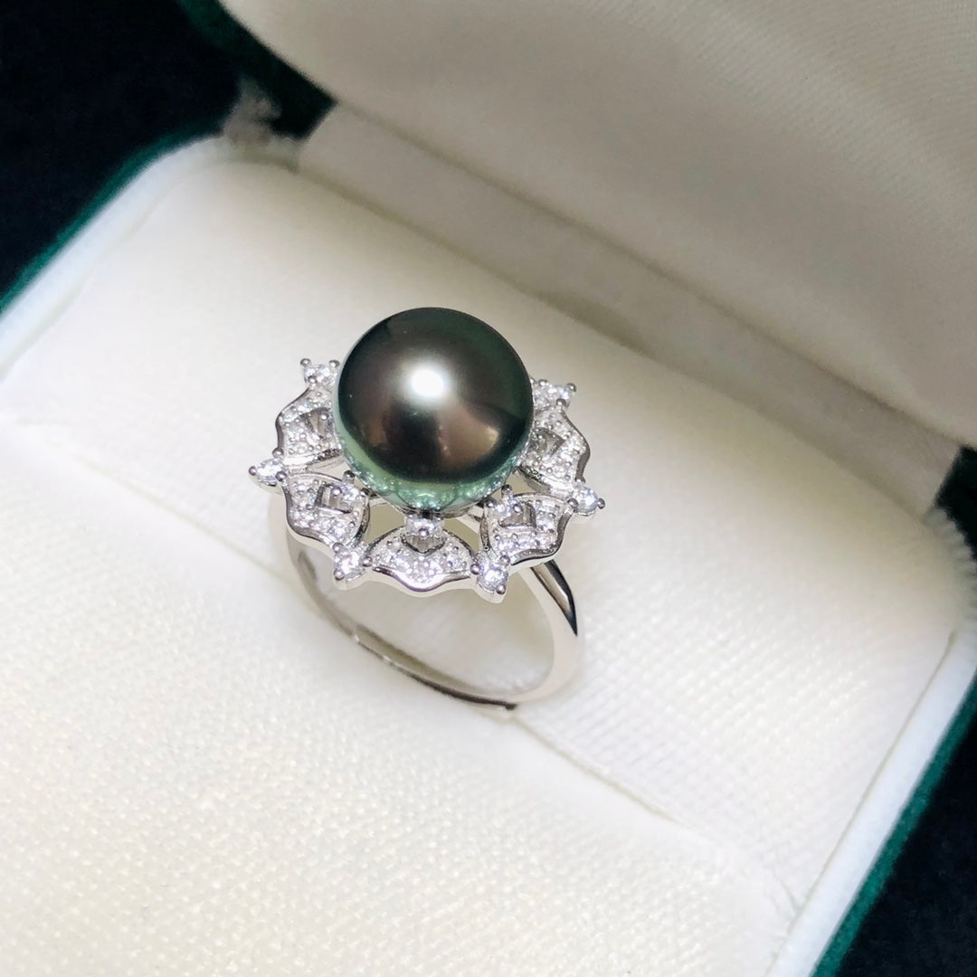 Sterling Silver S925 Pearl ring Setting SZ001-SZ009