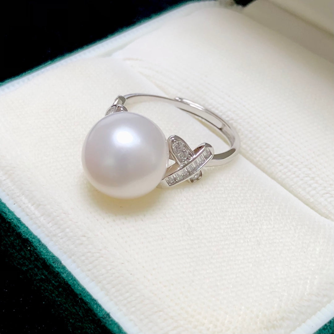 Sterling Silver S925 Pearl ring Setting SZ001-SZ009