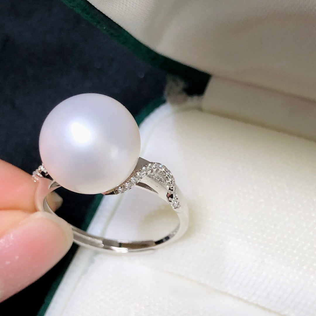 Sterling Silver S925 Pearl ring Setting SZ001-SZ009