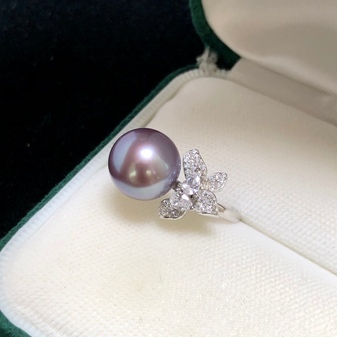 Sterling Silver S925 Pearl ring Setting SZ010-SZ018