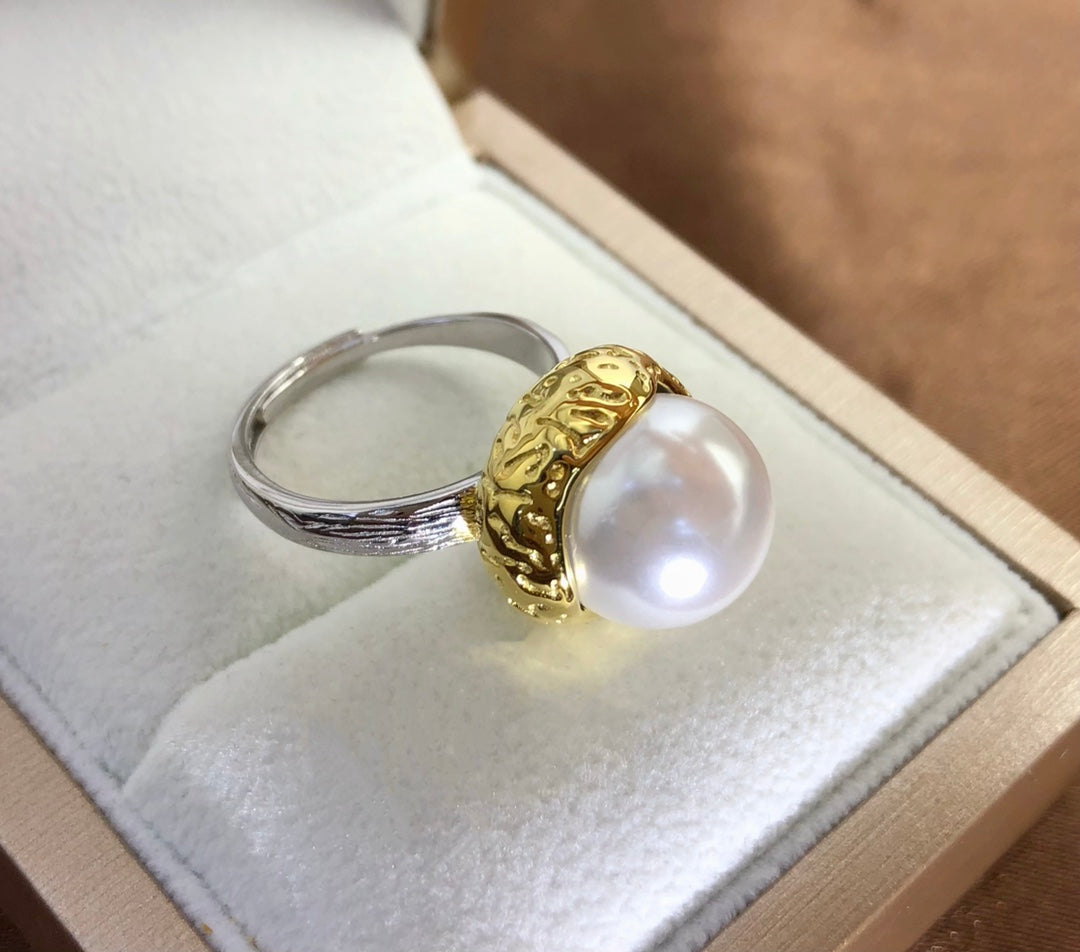 Sterling Silver S925 Pearl ring Setting SZ019-SZ027