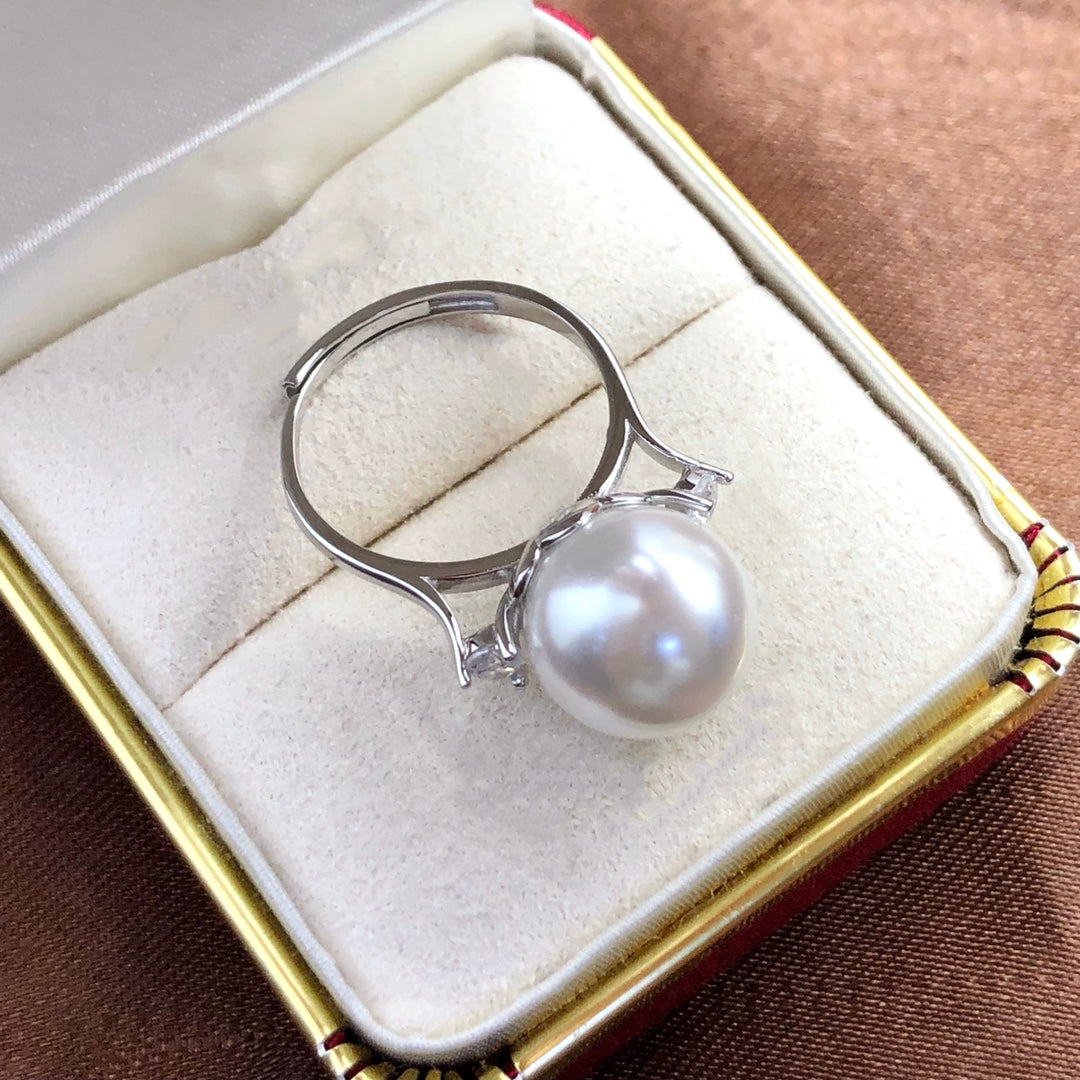 Sterling Silver S925 Pearl ring Setting SZ028-SZ036