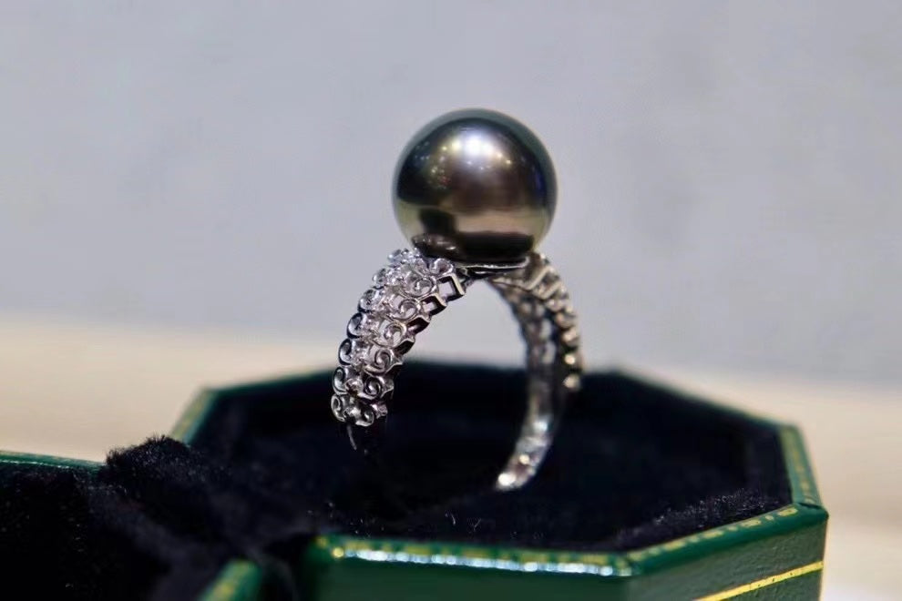 Sterling Silver S925 Pearl ring Setting SZ037-SZ045