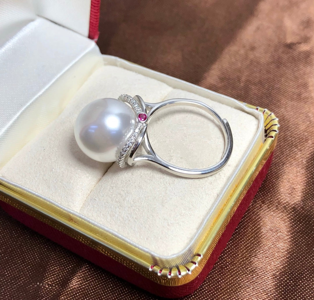 Sterling Silver S925 Pearl ring Setting SZ046-SZ054