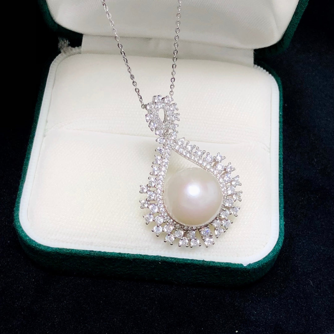 Sterling Silver S925 Pearl pendant Setting SZ001-SZ009