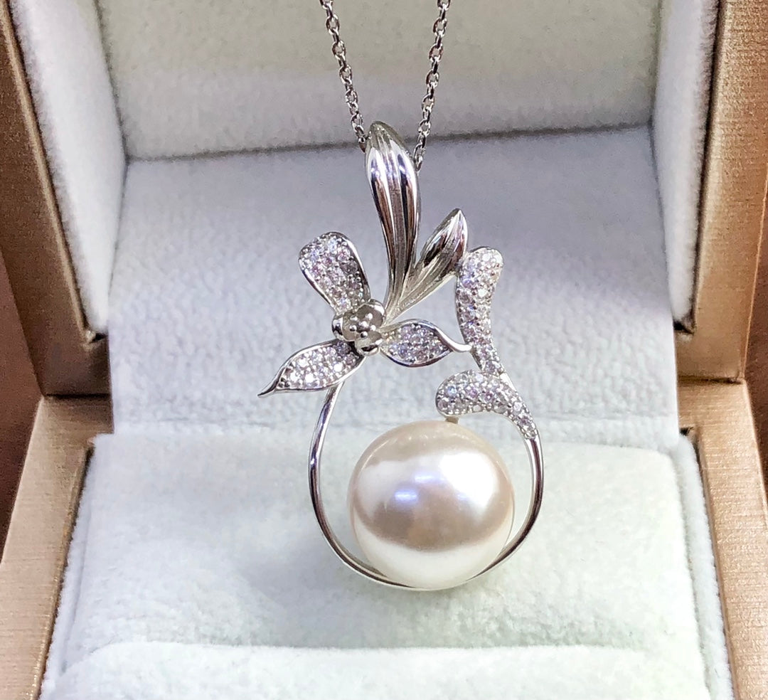 Sterling Silver S925 Pearl pendant Setting SZ037-SZ045