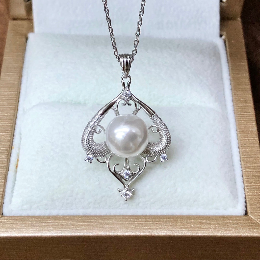 Sterling Silver S925 Pearl pendant Setting SZ037-SZ045