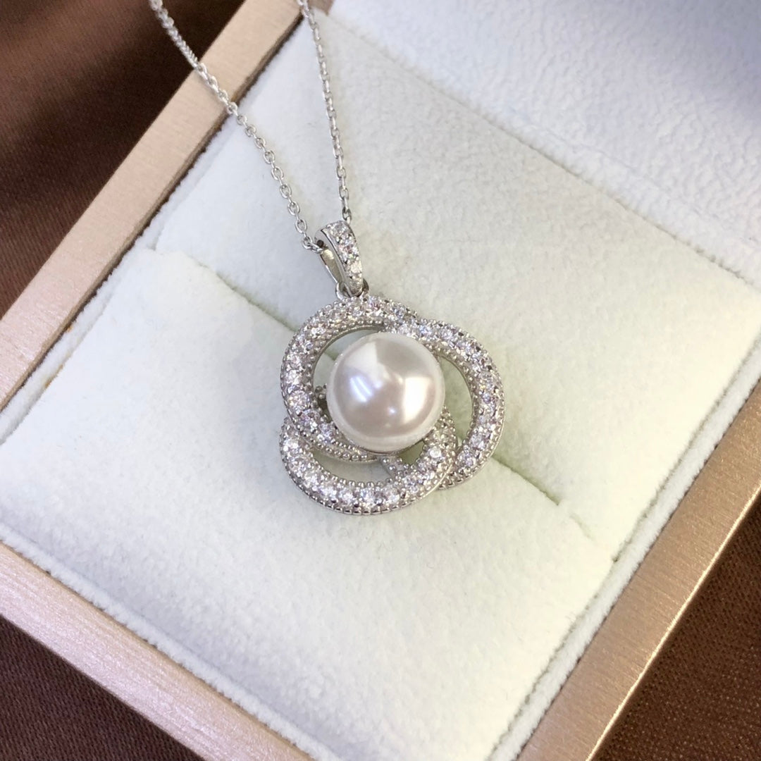 Sterling Silver S925 Pearl pendant Setting SZ037-SZ045