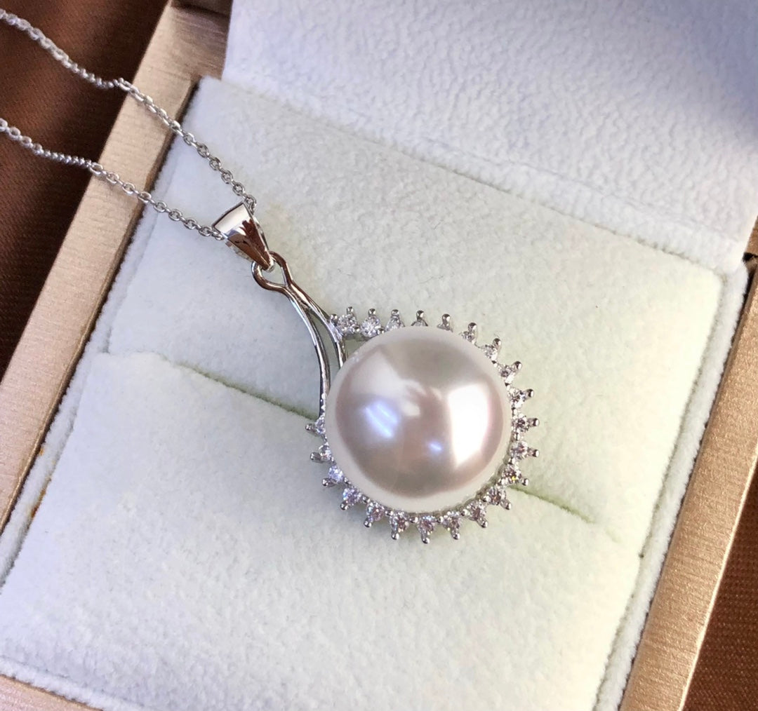 Sterling Silver S925 Pearl pendant Setting SZ037-SZ045