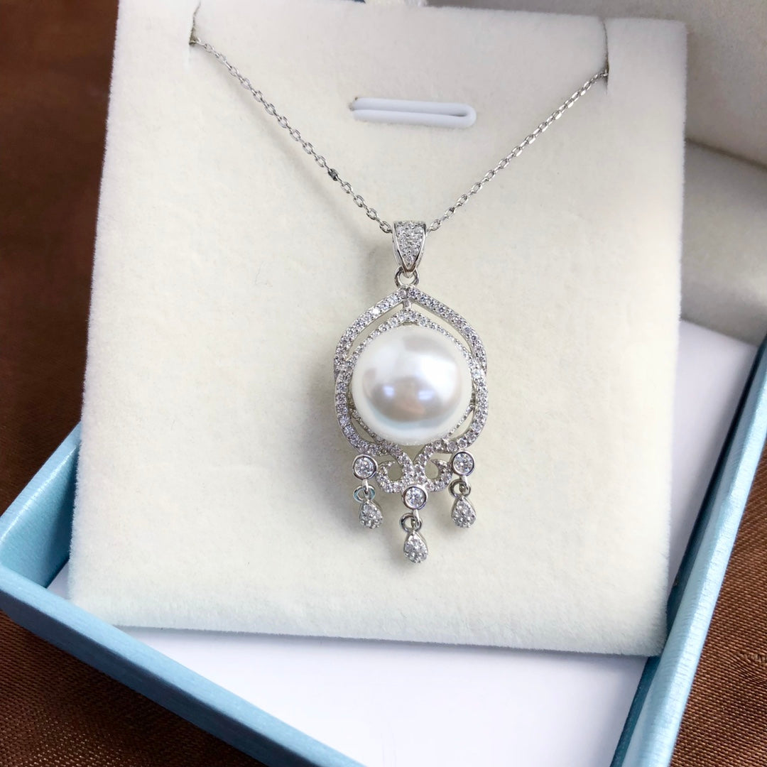 Sterling Silver S925 Pearl pendant Setting SZ046-SZ054