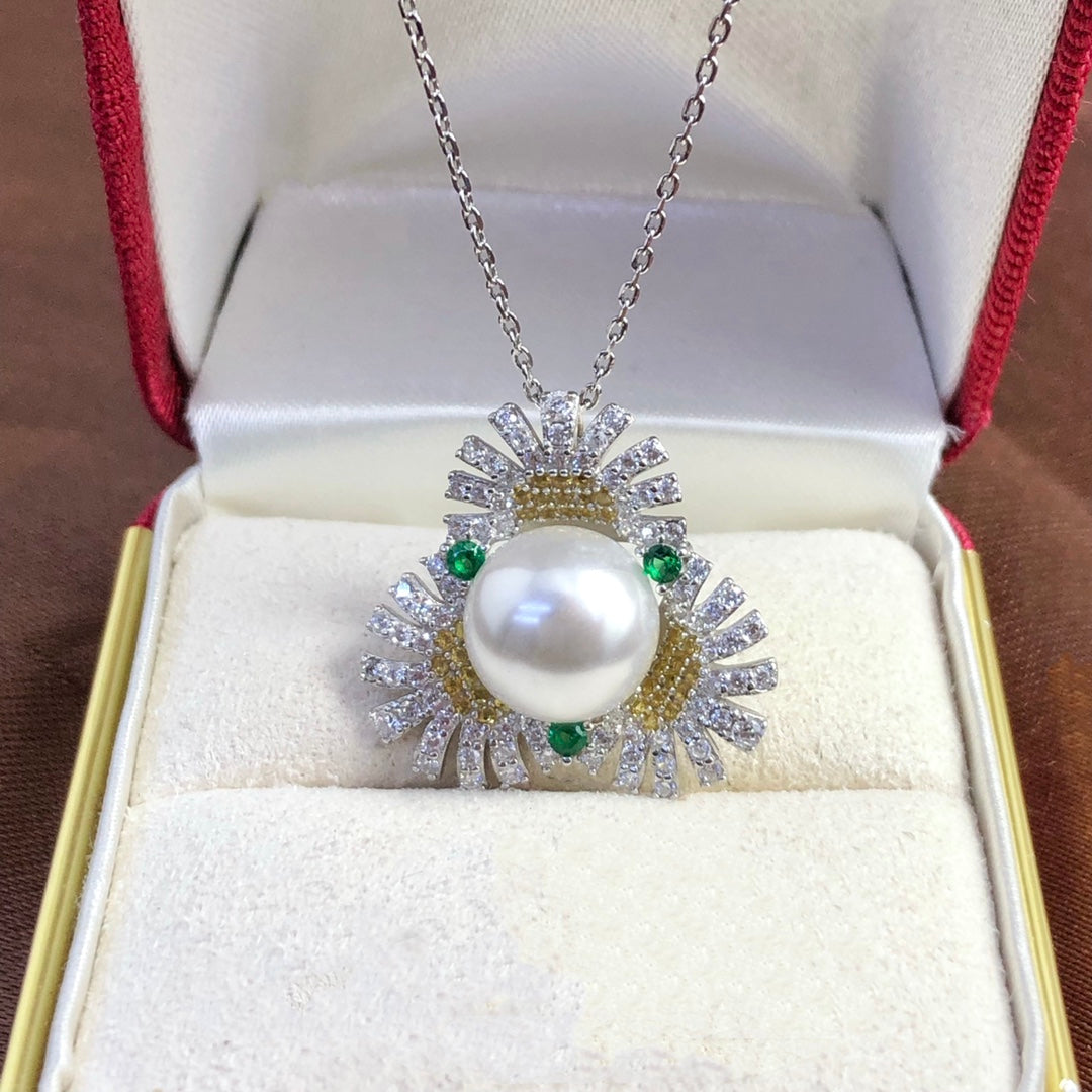 Sterling Silver S925 Pearl pendant Setting SZ046-SZ054