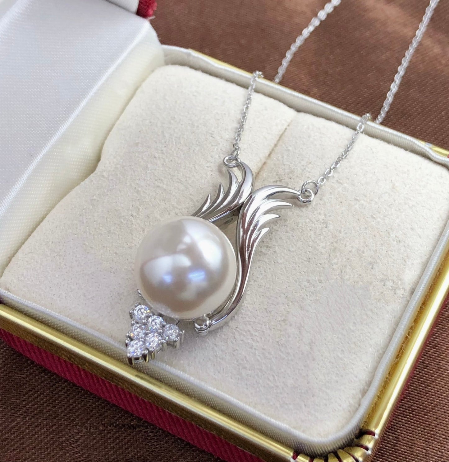 Sterling Silver S925 Pearl pendant Setting SZ046-SZ054