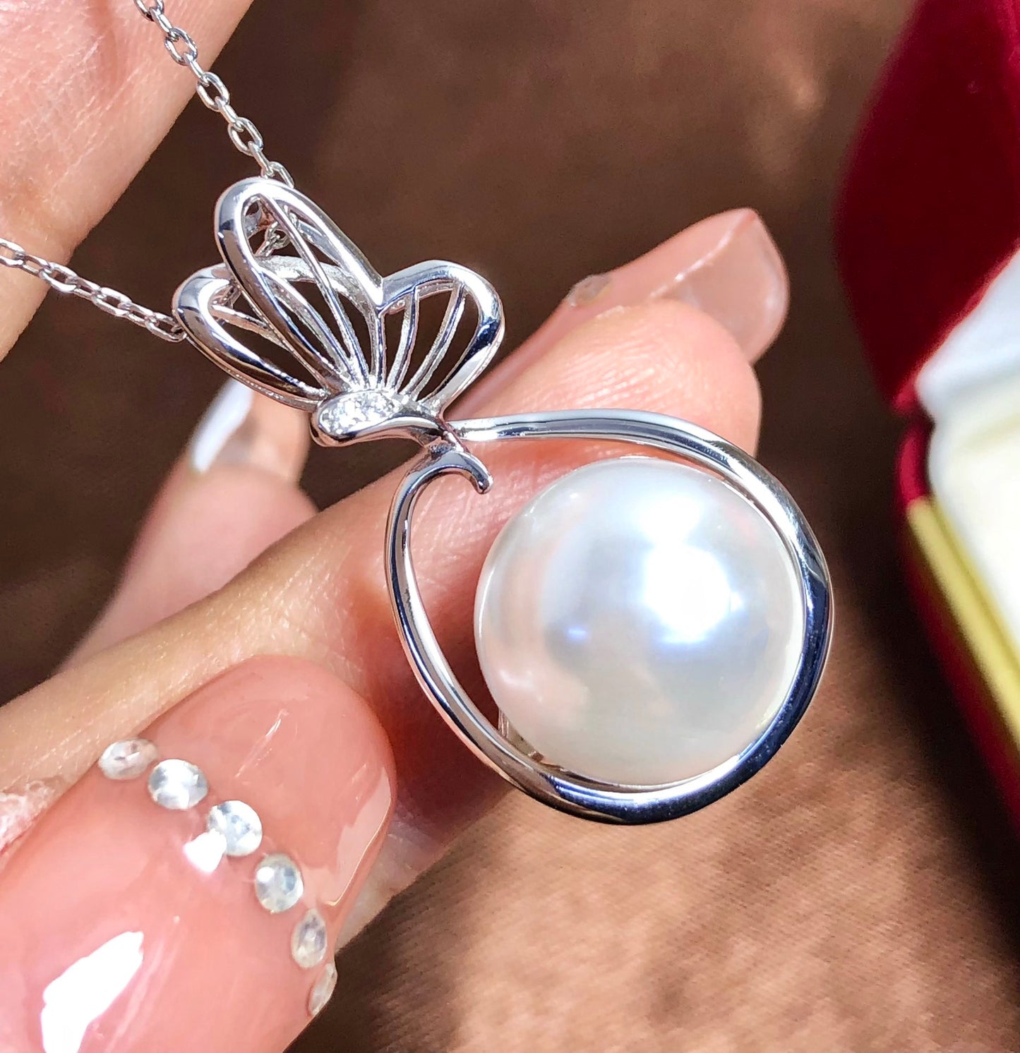 Sterling Silver S925 Pearl pendant Setting SZ064-SZ072