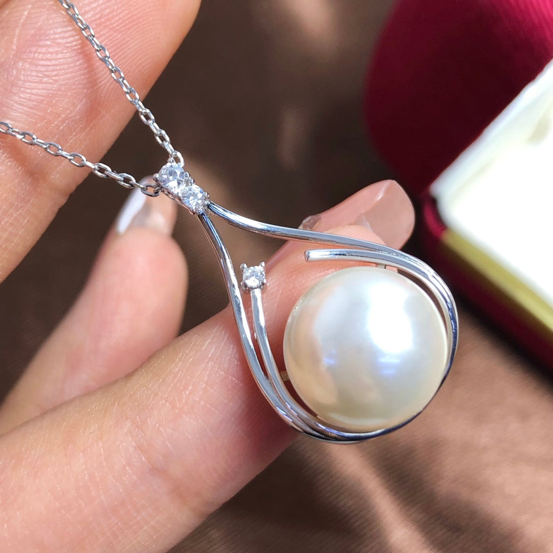 Sterling Silver S925 Pearl pendant Setting SZ073-SZ081