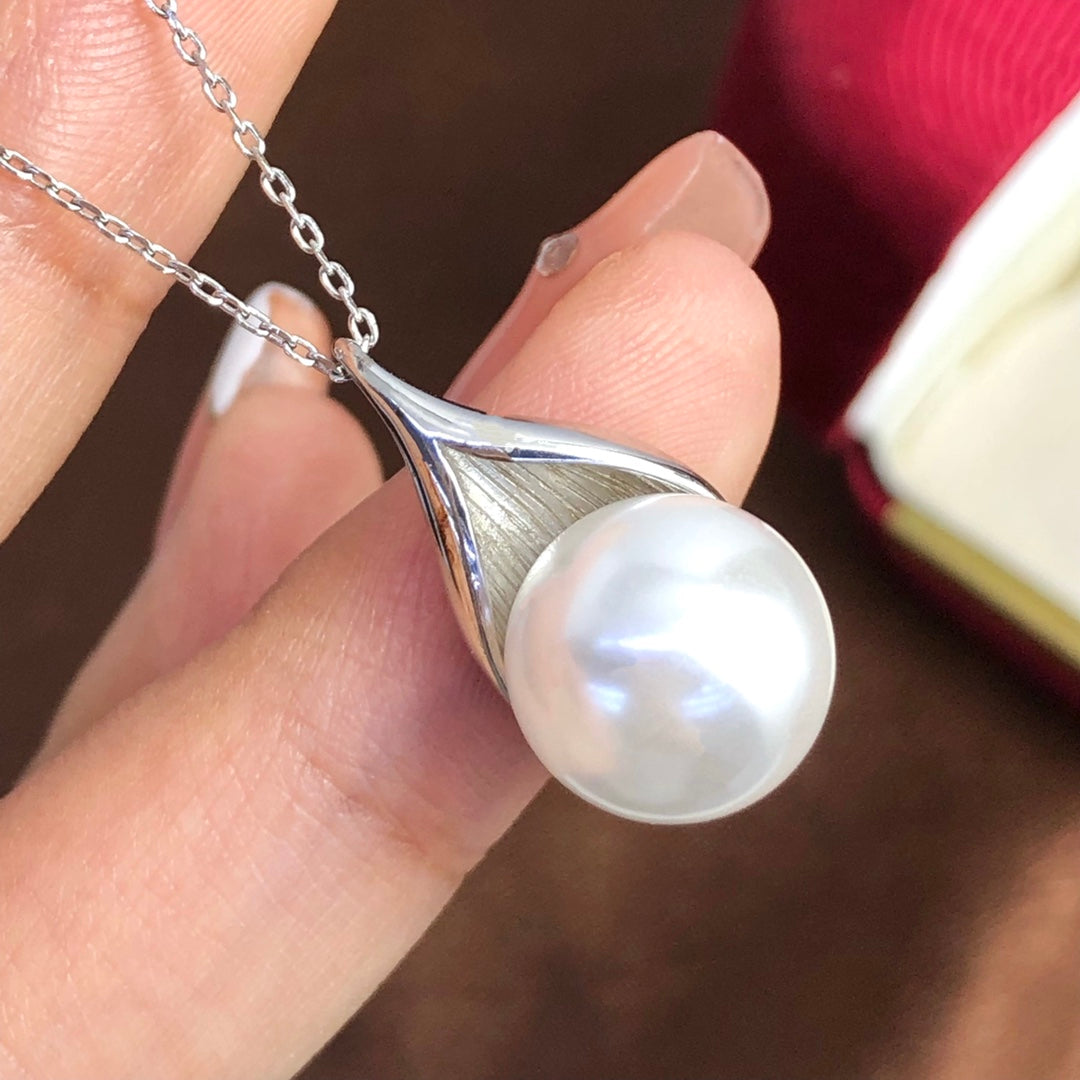 Sterling Silver S925 Pearl pendant Setting SZP001-009