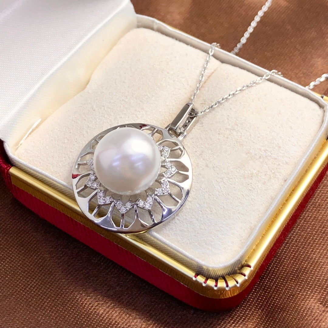 Sterling Silver S925 Pearl pendant Setting SZP001-009