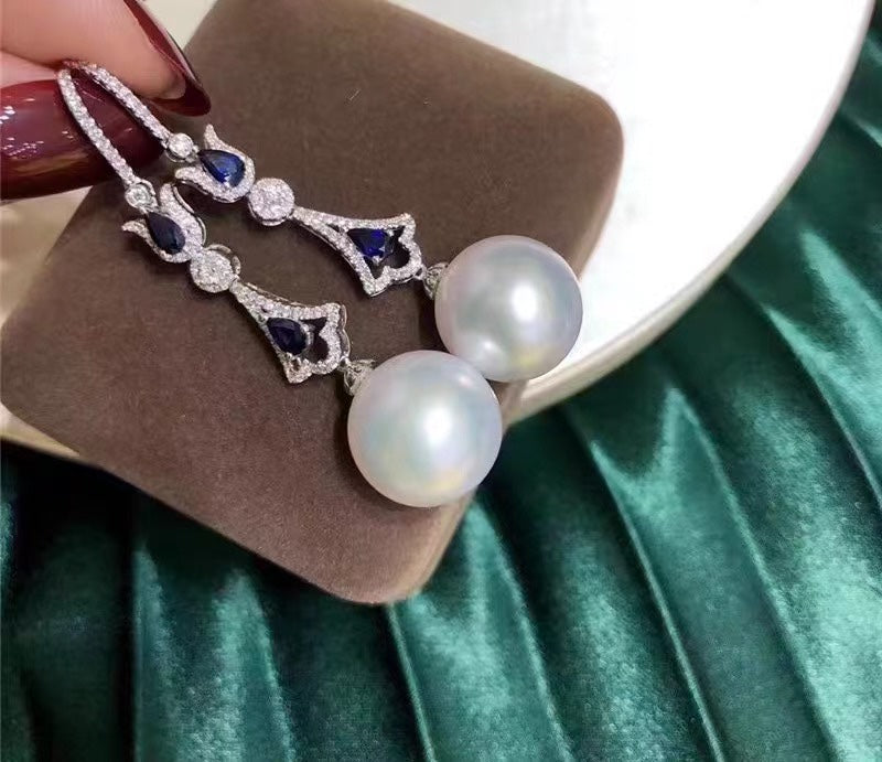 Sterling Silver S925 Pearl earring Setting SZ046-SZ054