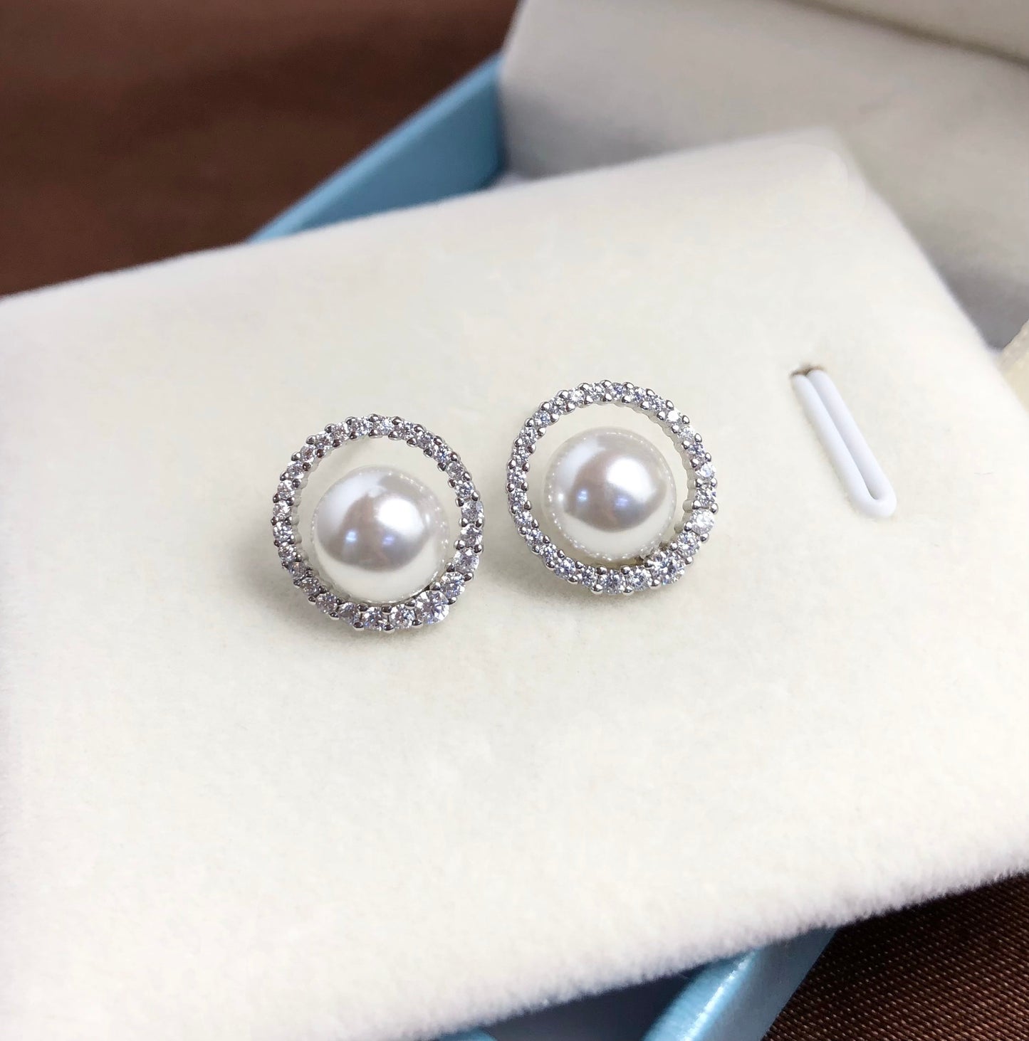 Sterling Silver S925 Pearl earring Setting SZ055-SZ063