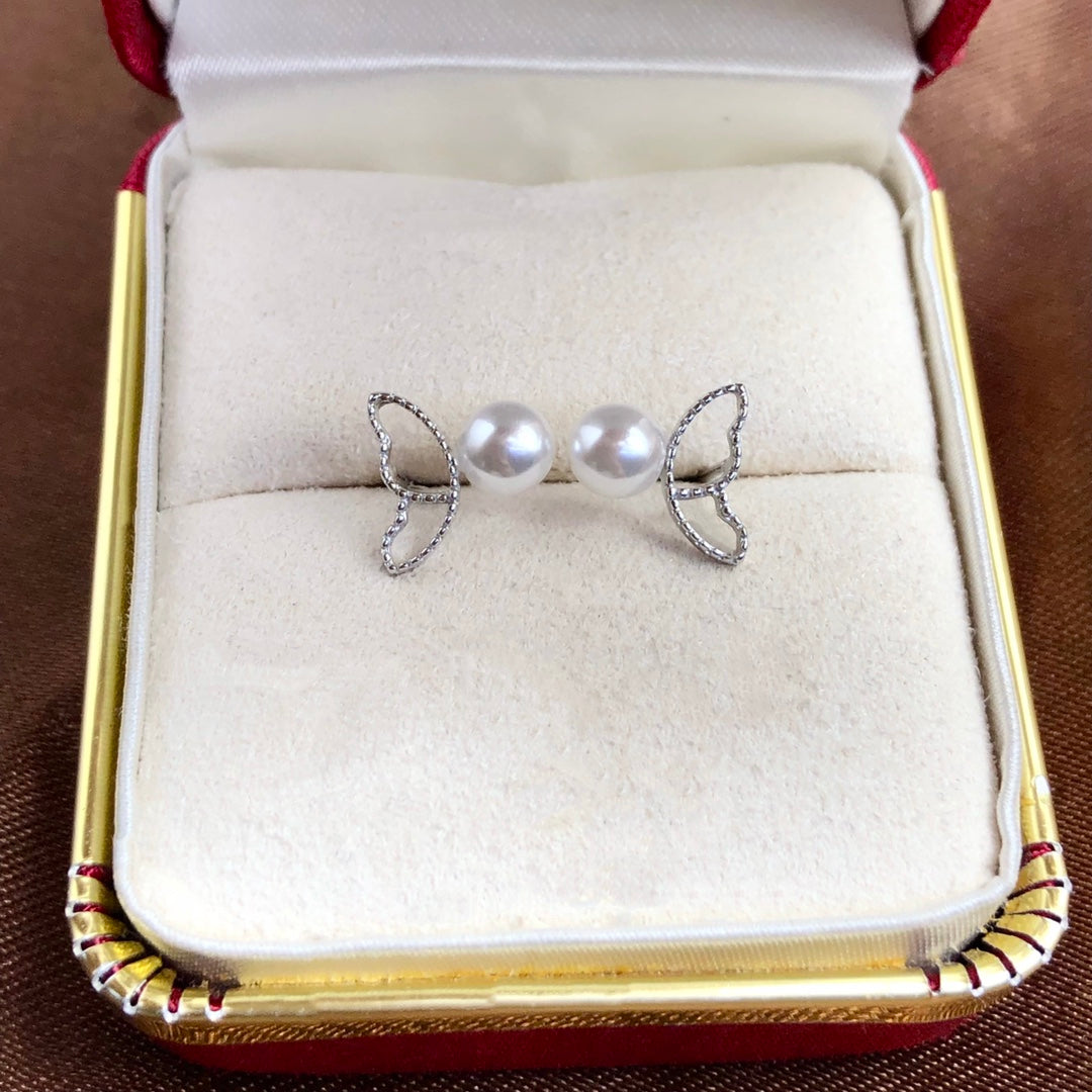 Sterling Silver S925 Pearl earring Setting SZ055-SZ063