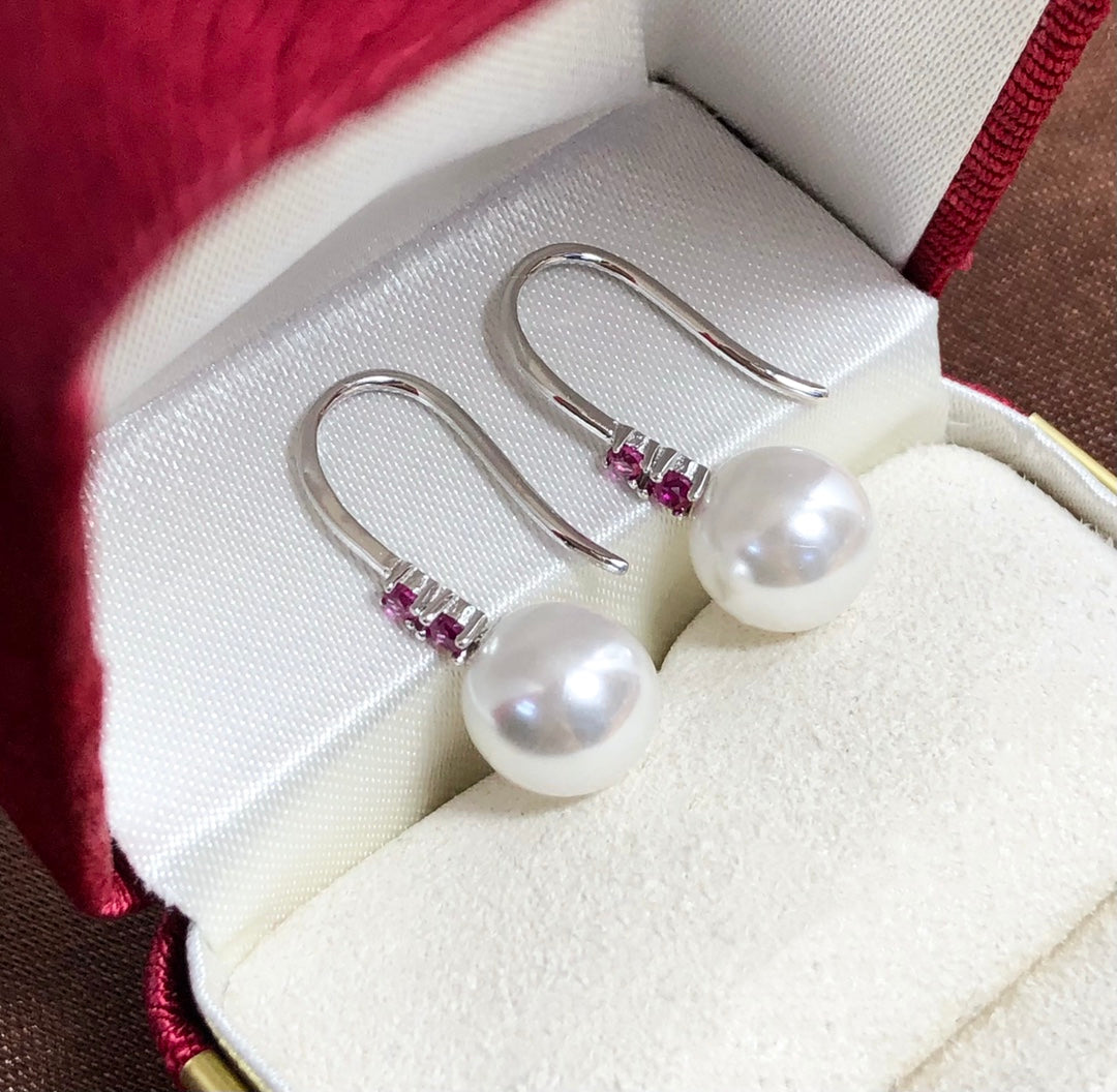 Sterling Silver S925 Pearl earring Setting SZ055-SZ063