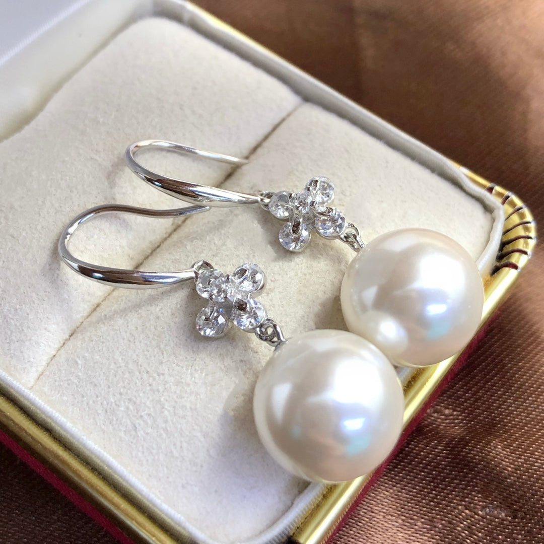 Sterling Silver S925 Pearl earring Setting SZ064-SZ072