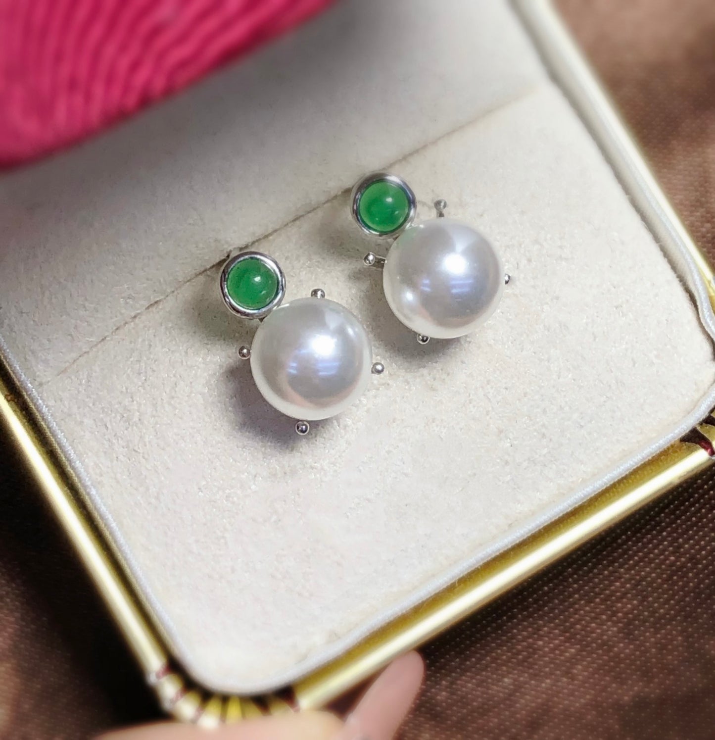 Sterling Silver S925 Pearl earring Setting SZ064-SZ072