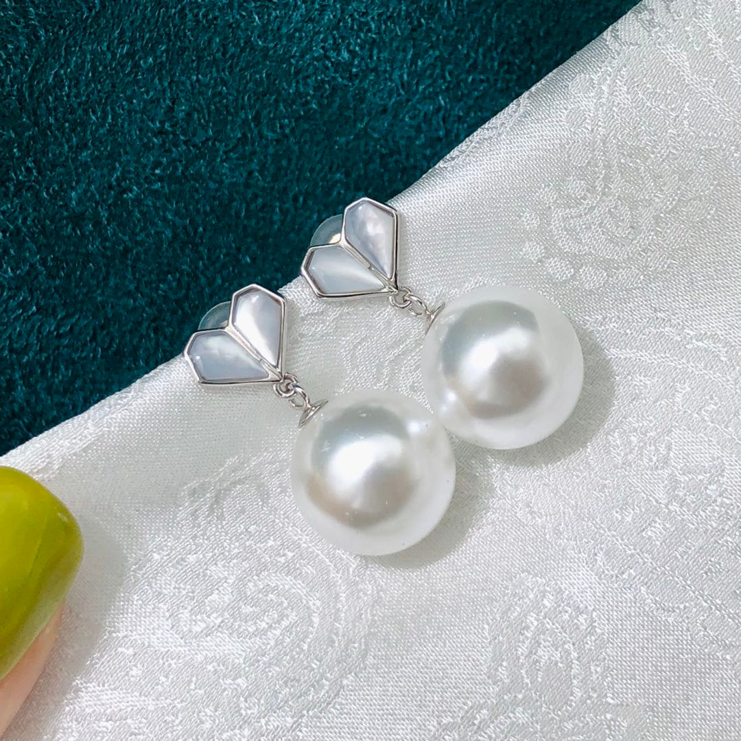 Sterling Silver S925 Pearl earring Setting SZ073-SZ081