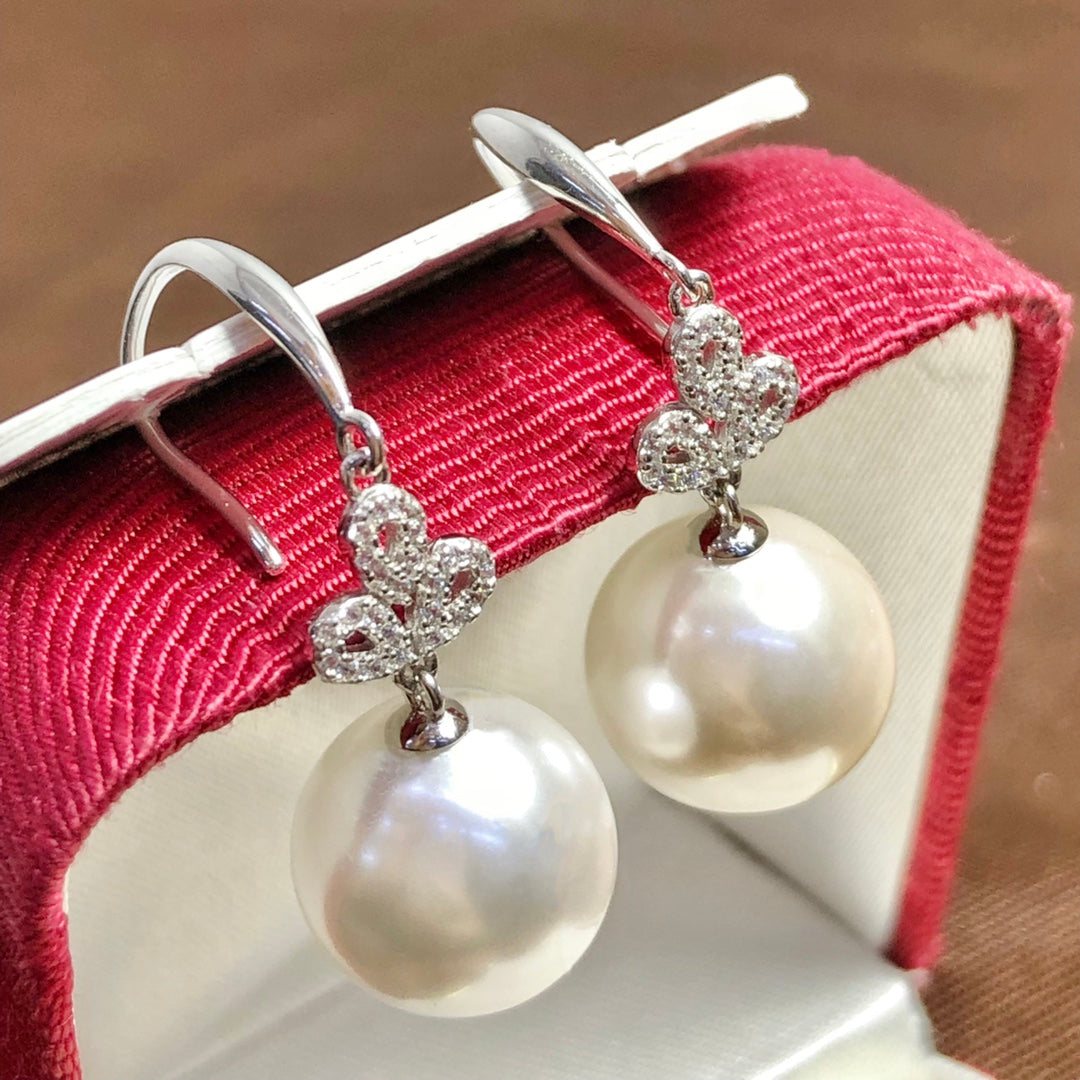 Sterling Silver S925 Pearl earring Setting SZ073-SZ081