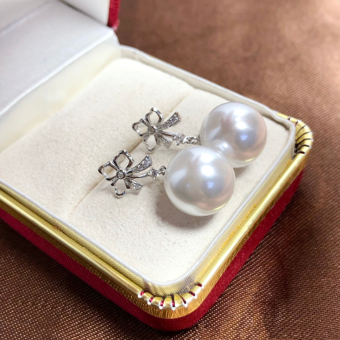 Sterling Silver S925 Pearl earring Setting SZ073-SZ081