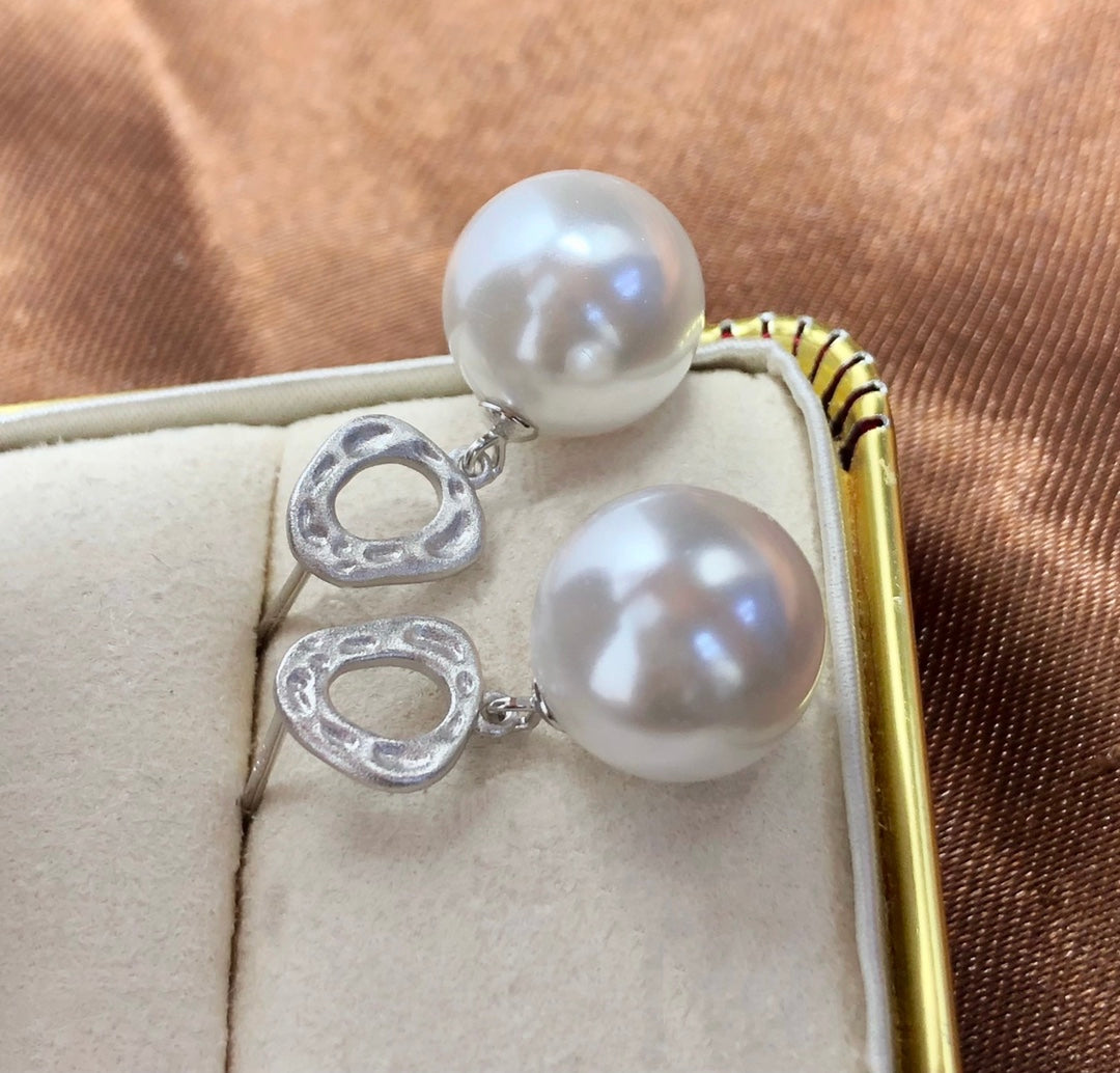 Sterling Silver S925 Pearl earring Setting SZ082-SZ090