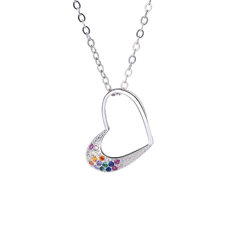 Sterling silver gem S925  pendant DJ003-DJ011